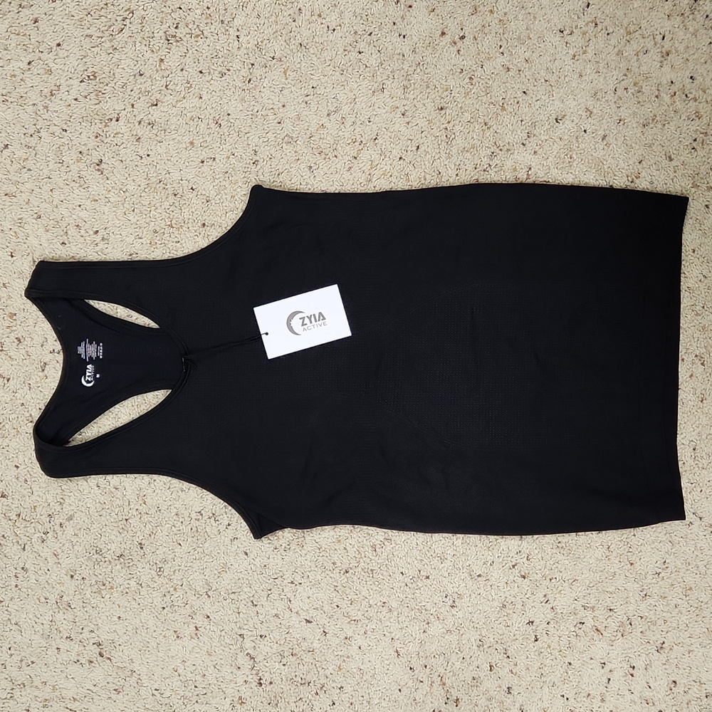 Black ZYIA Copper Charged Tank